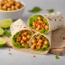 Chickpea Shawarma Wrap