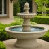 Campania International Cast Stone Tiered Garden Fountain