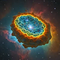 Cheeseburger Nebula (NGC 7026)