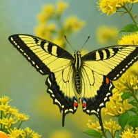 Chinese Yellow Swallowtail
