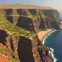 Cabo Verde Santiago Cliffs