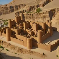 Citadel of Shahr-i Zohak (Red City), Afghanistan