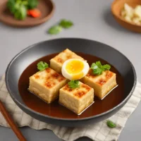 Chinese Braised Tofu with Egg (Mufan Doufu)