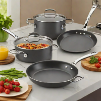 Cuisinart 10-Piece Non-Stick Cookware Set
