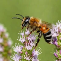 Clover Mining Bee (Andrena labialis)