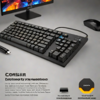 Corsair K55 RGB Wired Gaming Keyboard