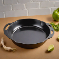 Cast Iron with Enamel Coating