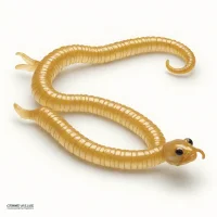 Creme Wiggle Worm