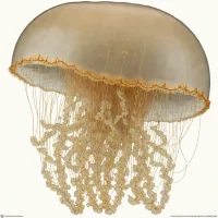 Cannonball Jellyfish (Stomolophus meleagris)