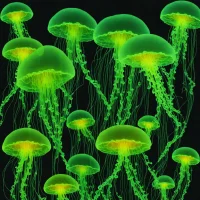 Crystal Jellyfish (Aequorea victoria)