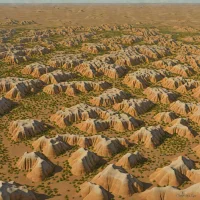 Cave Hills Badlands