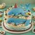 Carvel Fudgie the Whale Ice Cream Cake