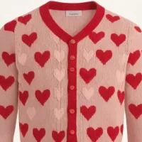 Comme des Garçons PLAY Heart Cardigan