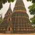 Chedi Wat Mahathat, Ayutthaya