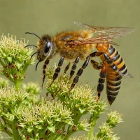 Caucasian Honey Bee (Apis mellifera caucasica)