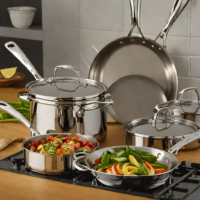 Calphalon Premier Stainless Steel Cookware Set