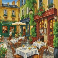 Cobble Hill 1000 Piece Jigsaw Puzzle - Parisian Cafe