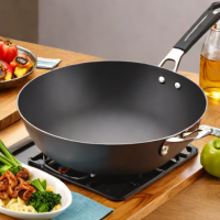 Cooks Standard 18-Inch Carbon Steel Wok