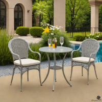 Corsica Collection 3-Piece Bistro Set