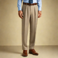 Canali Double-Pleated Trousers