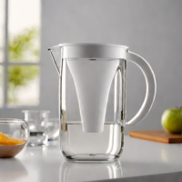 Clearly Filtered Water Pitcher with Smart Features