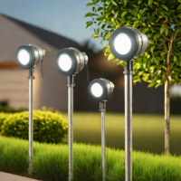 Capacitor Solar Spotlights