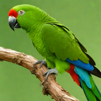 Derbyan Parrot (Psittacula derbiana)