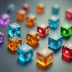 D20 Max Dice Set (Acrylic)