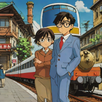 Detective Conan: Ai Haibara's Story - Jet-Black Mystery Train