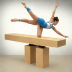 Double Back (Beam Dismount)