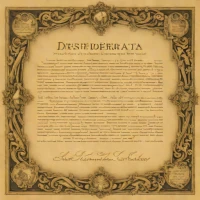 Desiderata