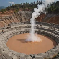 Dieng Sikidang Crater