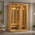 Dynamic Saunas Barcelona Hemlock Low EMF FAR Infrared Sauna