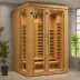 Dynamic Saunas Santiago Hemlock Low EMF FAR Infrared Sauna