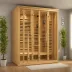 Dynamic Saunas Lugano Hemlock Low EMF FAR Infrared Sauna