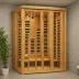 Dynamic Saunas Versailles Hemlock Low EMF FAR Infrared Sauna