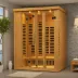 Dynamic Saunas Bellagio Hemlock Low EMF FAR Infrared Sauna