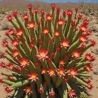 Desert Christmas Cactus (Cylindropuntia leptocaulis)