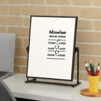 Deco Metal Dry Erase Board, 11.5 x 17 Inch