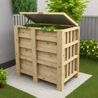 DIY Pallet Compost Bin