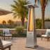 Desert Heater® Stainless Steel Pyramid Infrared Patio Heater
