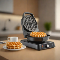 Electric Waffle Maker (Non-Stick)
