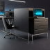 Executive Credenza with Filing Drawers