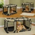 EliteField 3-Door Folding Dog Crate