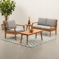 Etsy Handmade Teak Conversation Set