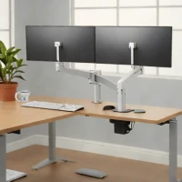 Ergotron WorkFit-A Dual-Monitor Desk Arm