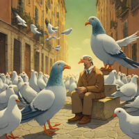 Even Pigeons Go to Heaven