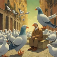 Even Pigeons Go to Heaven