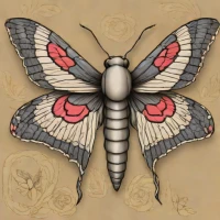 Eyed hawk-moth