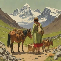 Eight Feet in the Andes
